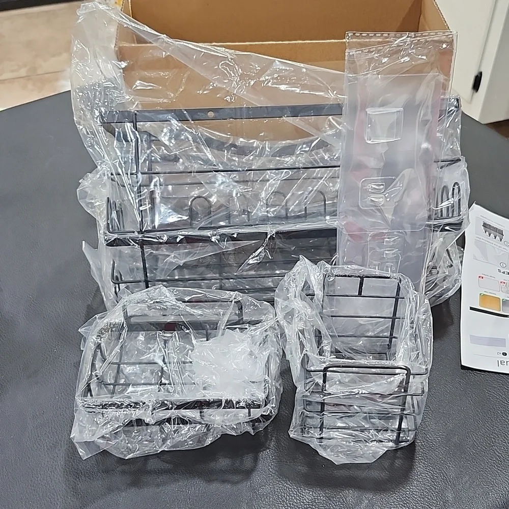 SHOWER CADDY 5-PIECE SET